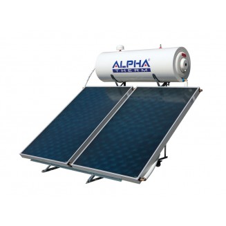 Alpha Therm 160lt/3.0m2 Glass Επιλεκτικός Διπλής Ενέργειας