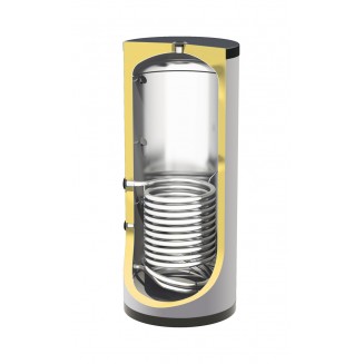 Boiler Λεβητοστασίου 160 Lt, με έναν Εναλλάκτη