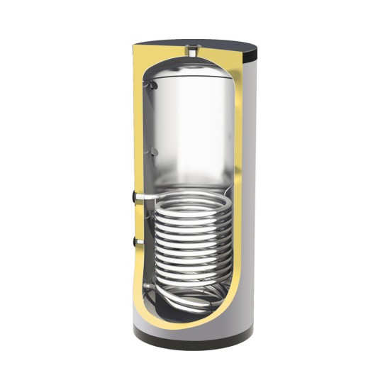 Boiler Λεβητοστασίου 200 Lt, με έναν Εναλλάκτη
