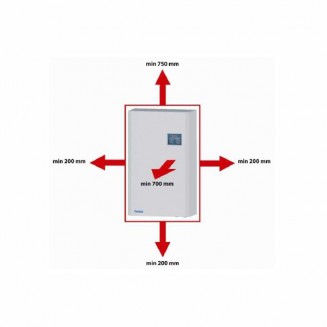 Ηλεκτρικός Επίτοιχος Λέβητας THERMONA EL 15, Ισχύς 15 KW